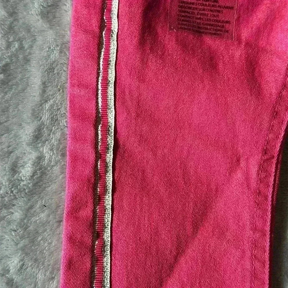 Lily  & Jack - New - cotton denim style pants with silver trim. Size 18 to 24 mo - Picture 2 of 5